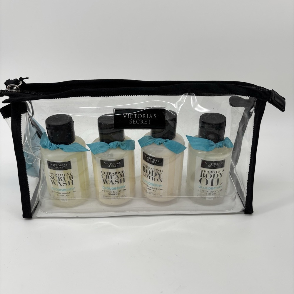 Victoria's Secret Ultimate Moisture To Go Set Coconut Milk Wash Lotion Oil